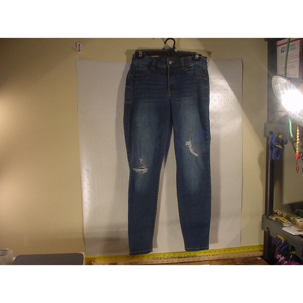 Girls Clothes - REWASH Juniors Blue Denim Jeans - Size 5 Junior